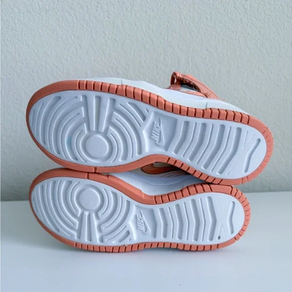 Nike Dunk High Up Women’s Size 6.5 Coral Chalk / White DH3718-107 - Picture 8 of 8